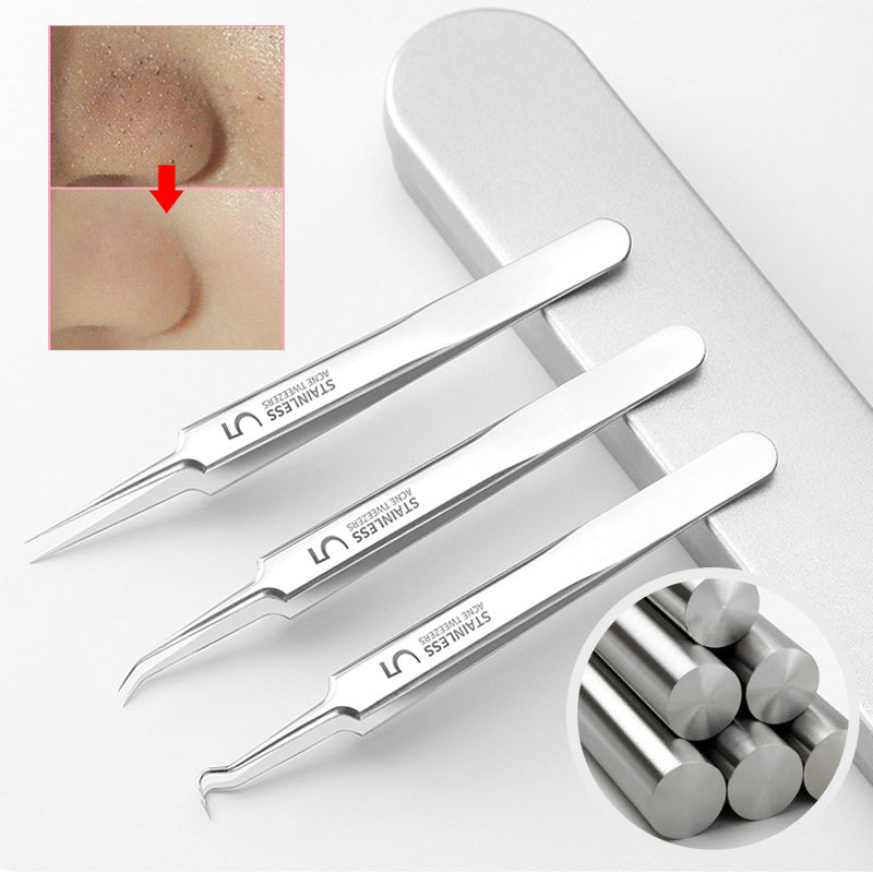 Professional Facial Blackhead Remover Tweezers