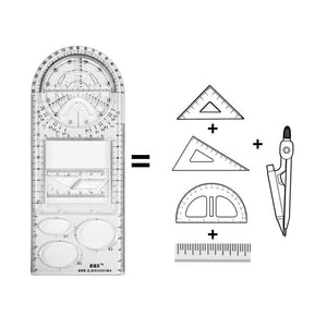 Multifunctional Geometric Ruler