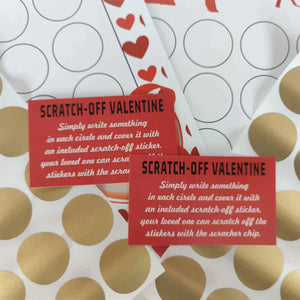 Valentine Scratch Off Print