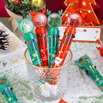 Cute Christmas Glitter Pen Set