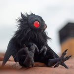 Mothman Baby Poseable Art Doll