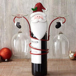 Holiday Wine Bottle & Glass Holders