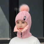 Winter Siamese Windproof Hat