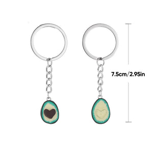 Avocado Friendship Keychain