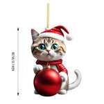 Cute Cat Christmas Decoration