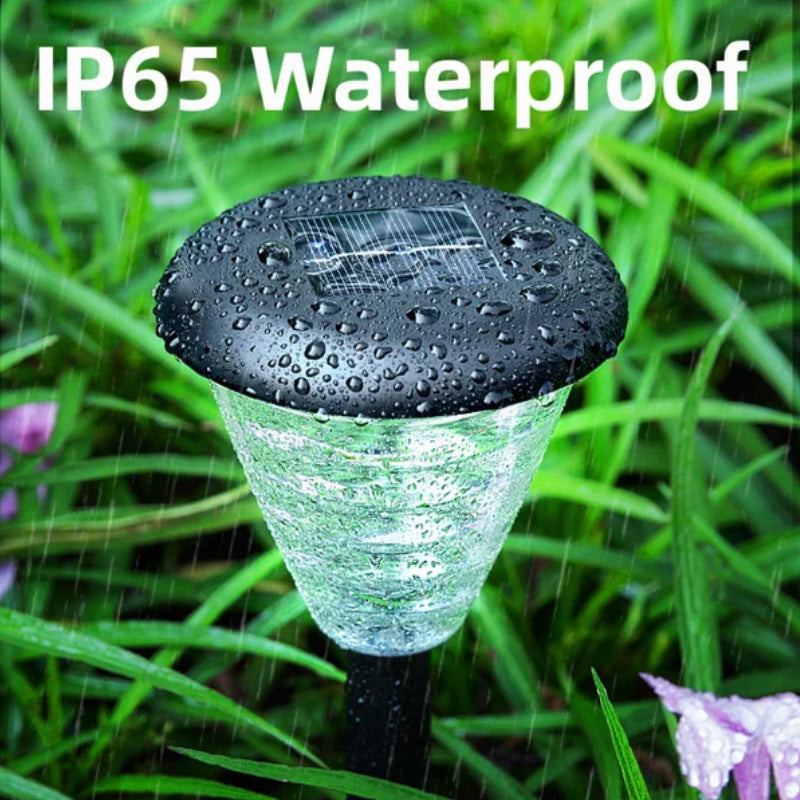 Waterproof Solar Lawn Lamps (2 PCS)