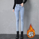 Women's Fleece Lined Thermal Jeans