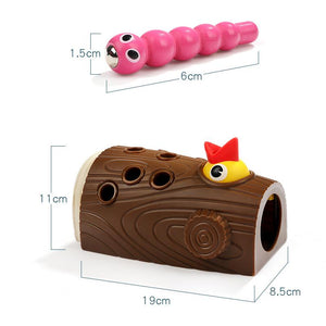 Woodpecker Insect Catching Game Toys For Kids