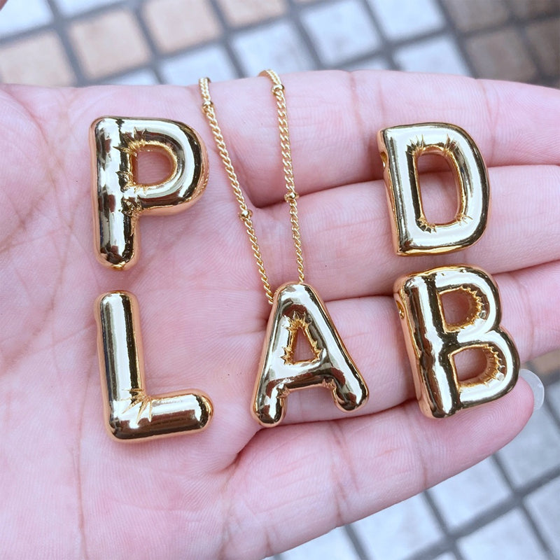 Balloon Alphabet Pendant