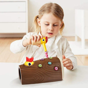 Woodpecker Insect Catching Game Toys For Kids