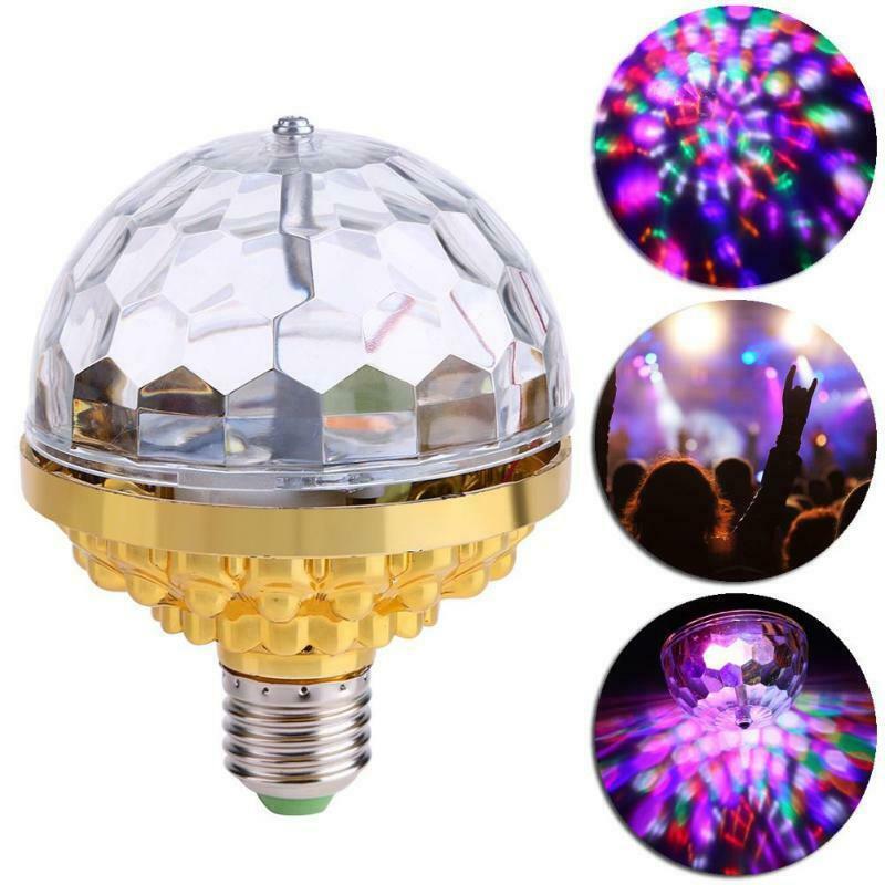 LED Disco Ball Colorful Rotating Bulb