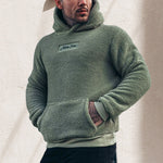 Hooded Men's Wool Sweatshirt