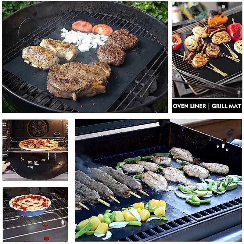 Cuttable Non-Stick BBQ Grill Mats(1 roll)