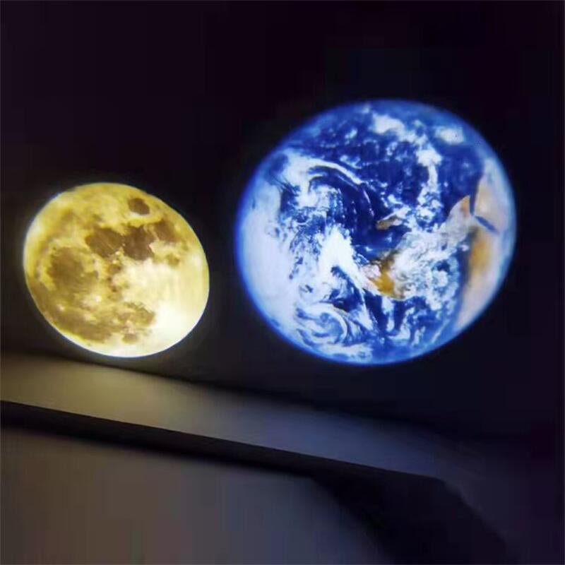 Moon Earth Projection LED Lamp