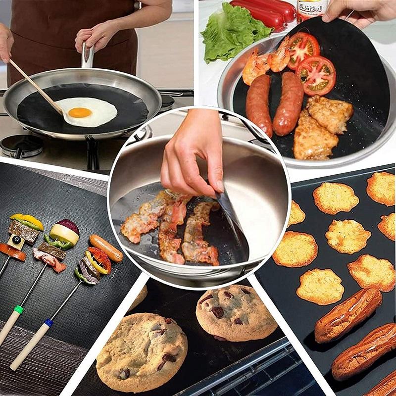 Cuttable Non-Stick BBQ Grill Mats(1 roll)