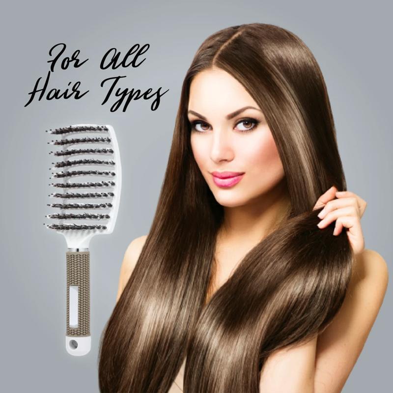 Detangler Bristle Nylon Hairbrush