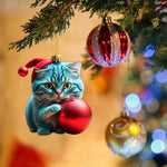 Cute Cat Christmas Decoration