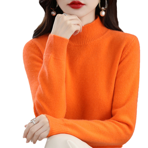 Women High Neck Sweater