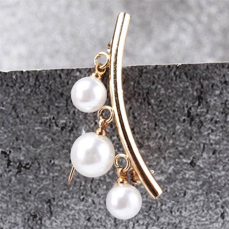 Nail-free Pearl Scarf Ring Waist Buckle