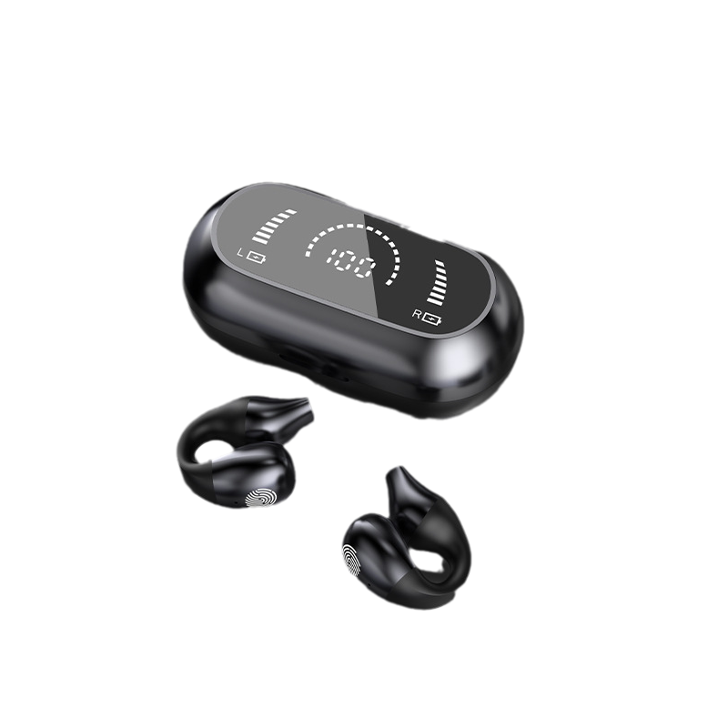 Wireless Ear Clip Bone Conduction Headphones