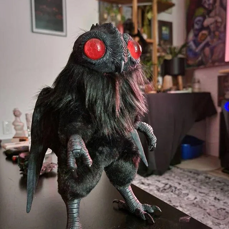 Mothman Baby Poseable Art Doll