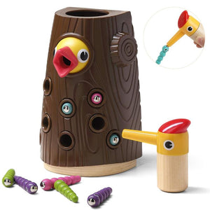 Woodpecker Insect Catching Game Toys For Kids