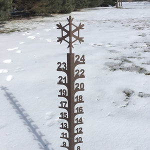 24" Custom Snow Gauge