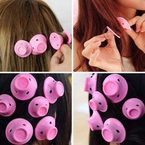 Heatless Silicone Hair Curlers