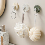 Powerful suction cup hooks no punching