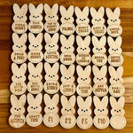 Easter Kids Reward Bunny Tokens