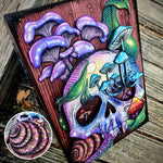 Skull And Nature Hidden Key Box