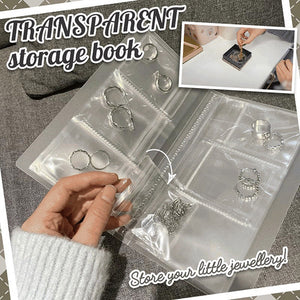 Simple Clear Jewellery Album Storage Bag