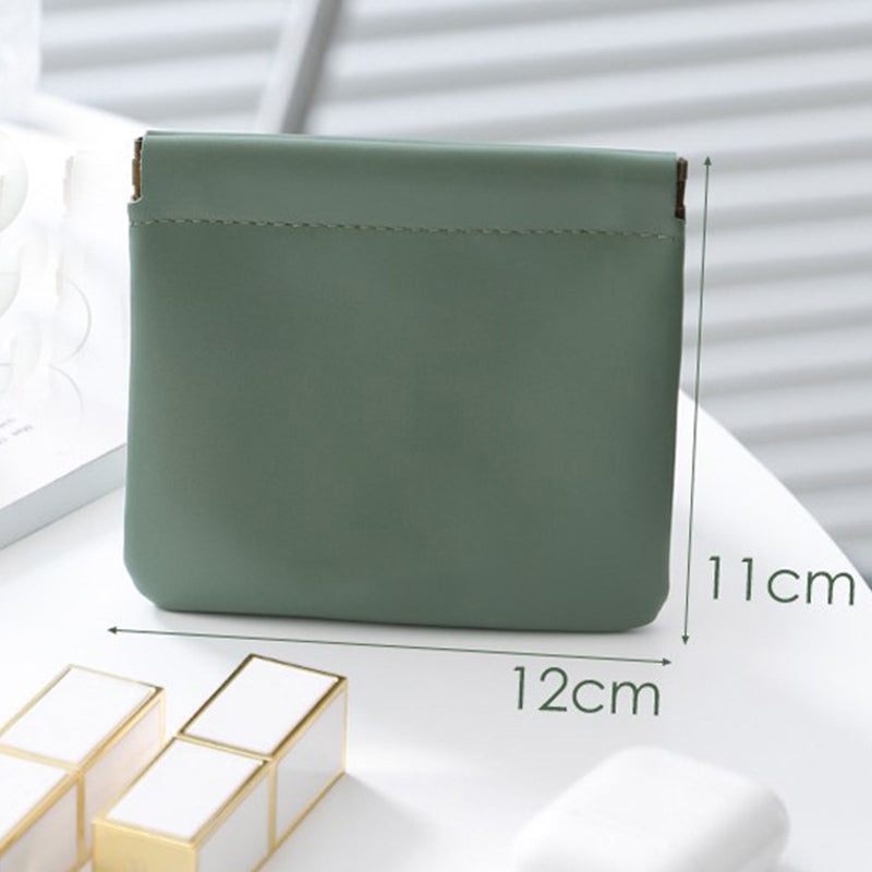 PU Leather Pocket Cosmetic Bag