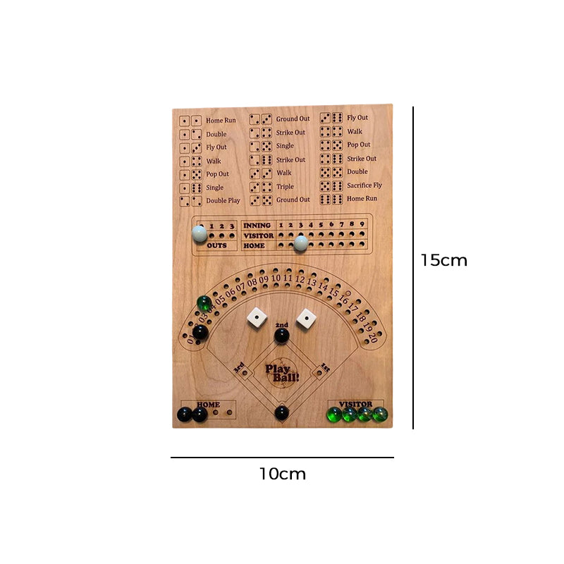 Baseball Dice Board Game