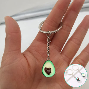 Avocado Friendship Keychain