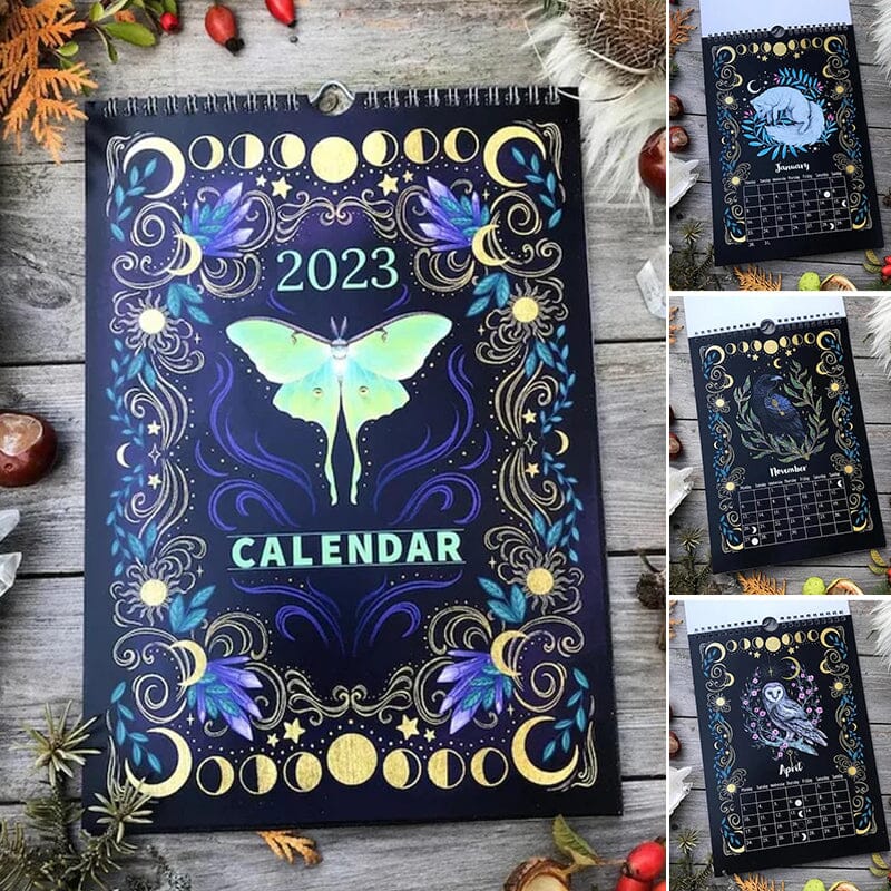 2023 Dark Forest Lunar Calendar Mysterious Animals Calendar ivyever