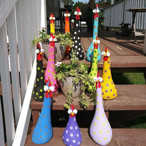 Silly Chicken Decor