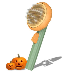 Pumpkin Pet Combing Brush